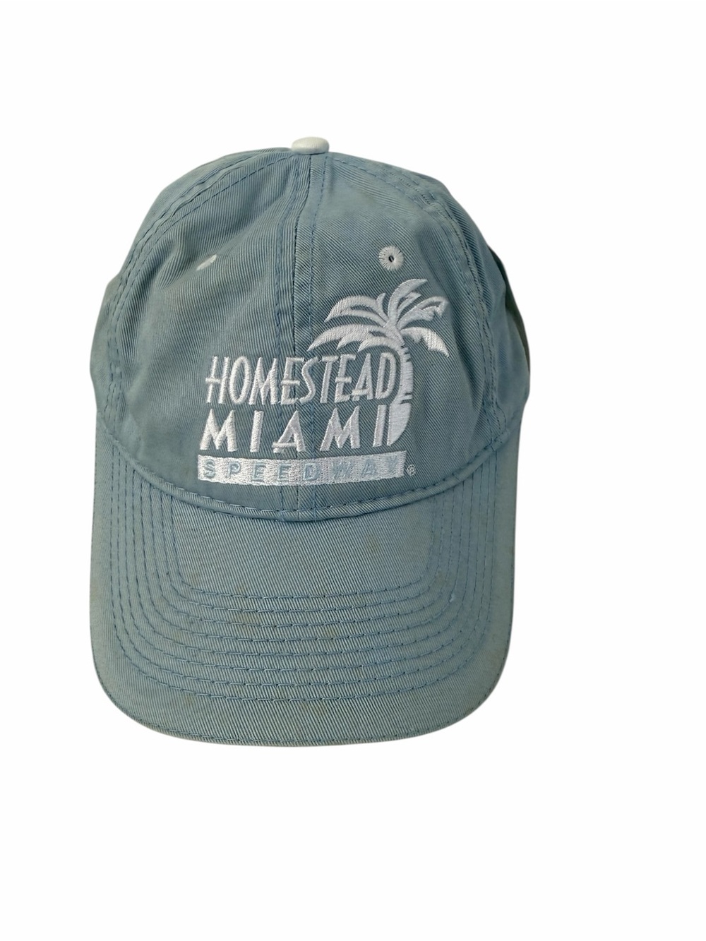 Light Blue Baseball Capsule Homestead Miami Speedway